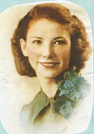 Rose Marie Bentley as a young woman.